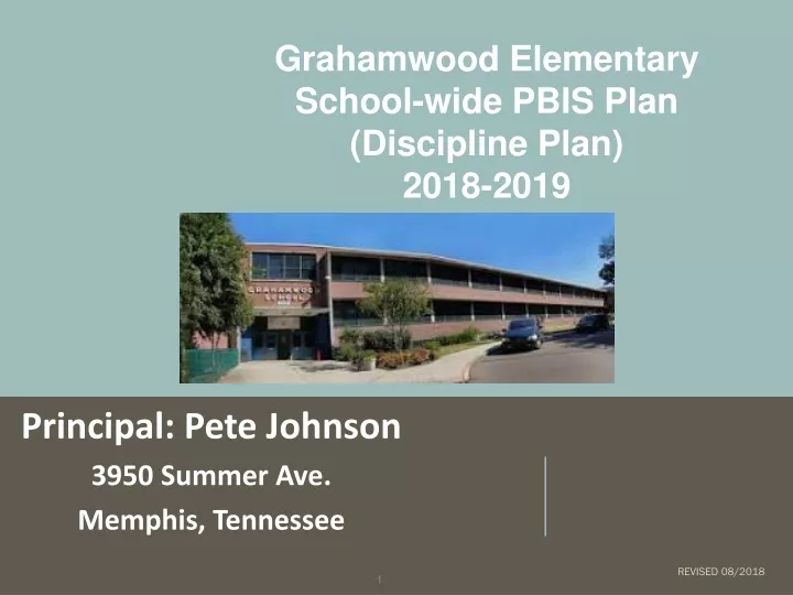grahamwood elementary school wide pbis plan