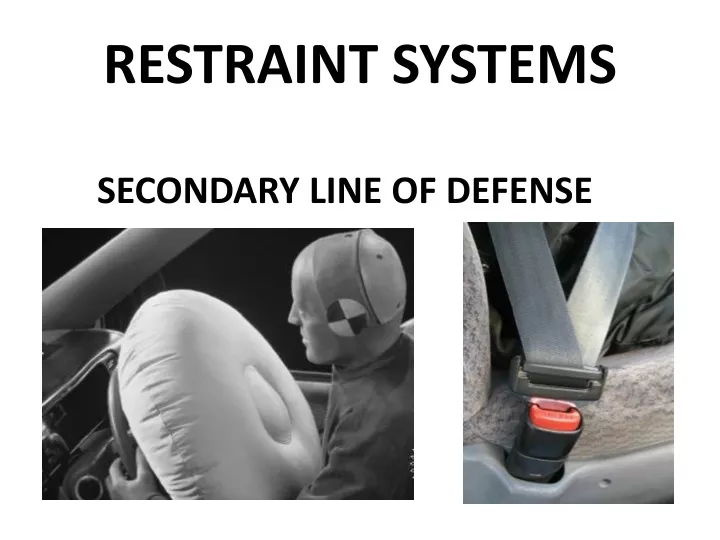 restraint systems