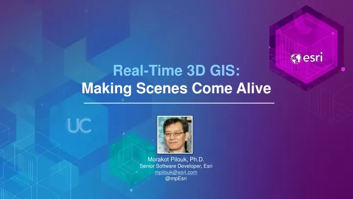 real time 3d gis making scenes come alive