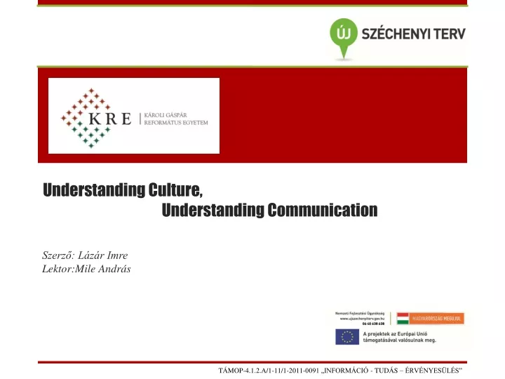 understanding culture understanding communication