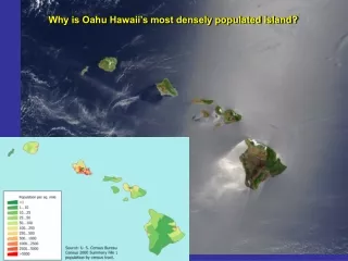 Why is Oahu Hawaii’s most densely populated island?