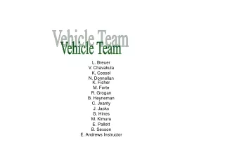 Vehicle Team