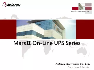 Mars? On-Line UPS Series
