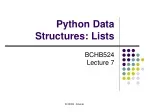 PPT - Lists in Python PowerPoint Presentation, free download - ID:1177595