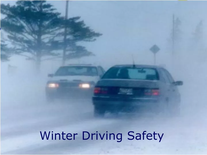 winter driving safety