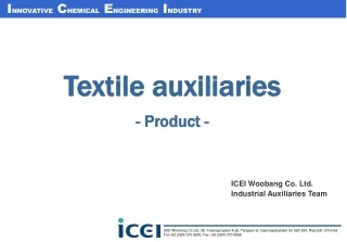 Textile auxiliaries