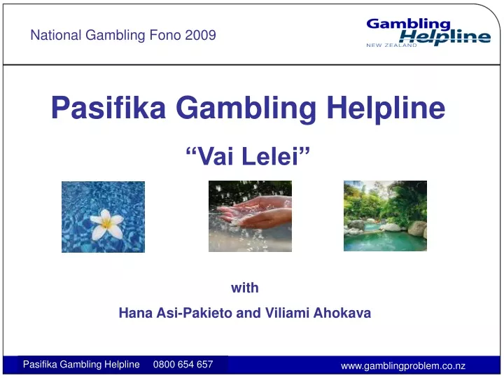 national gambling fono 2009