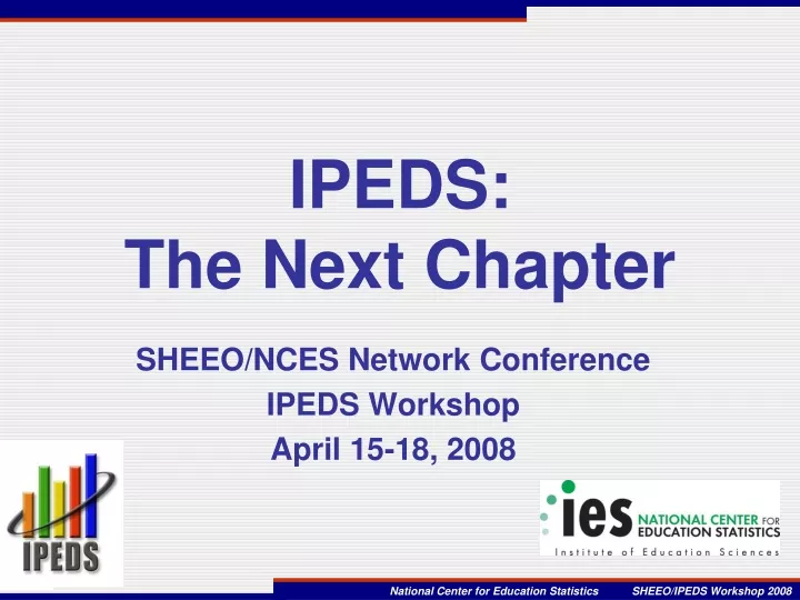 ipeds the next chapter