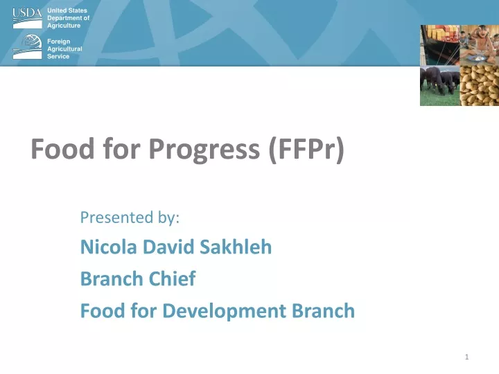 food for progress ffpr