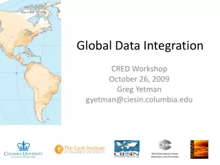 Global Data Integration