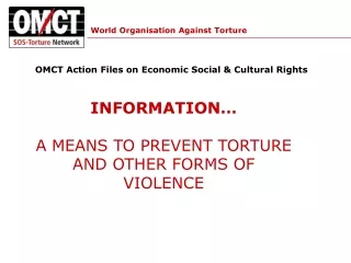 World Organisation Against Torture