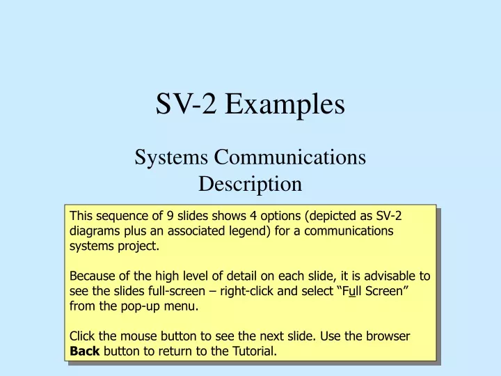 sv 2 examples