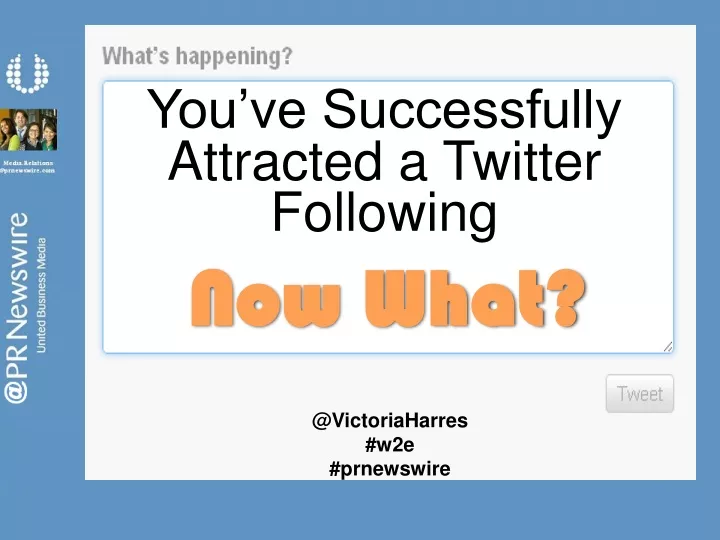 you ve successfully attracted a twitter following