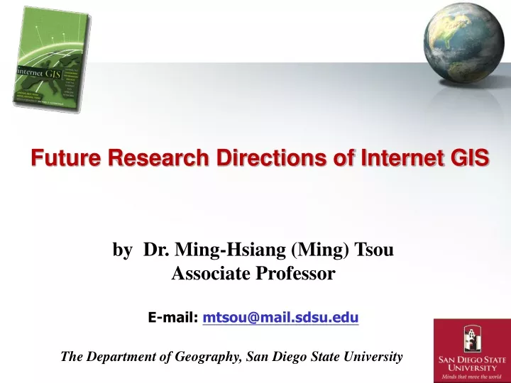 future research directions of internet gis
