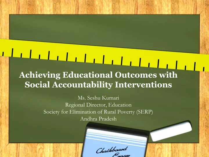 achieving educational outcomes with social
