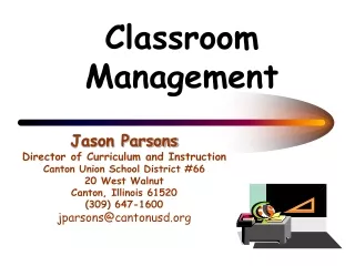 Classroom Management