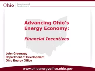 Advancing Ohio’s  Energy Economy: