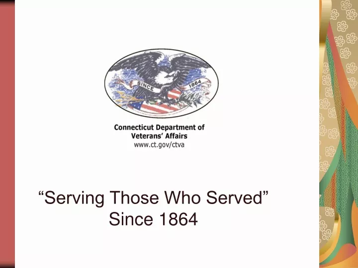serving those who served since 1864