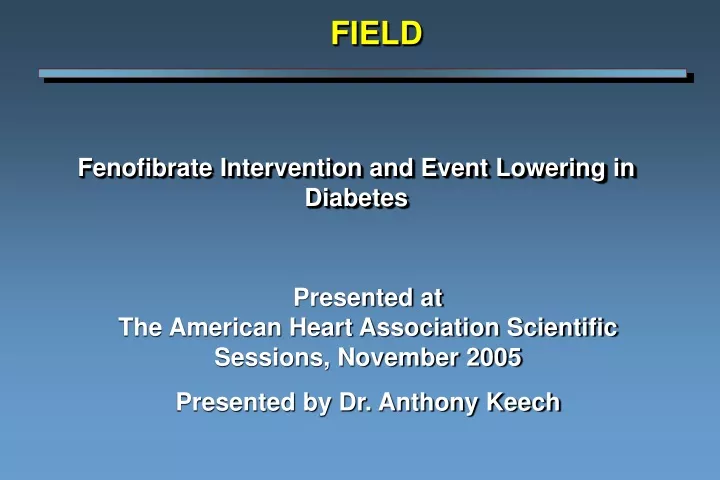 fenofibrate intervention and event lowering in diabetes