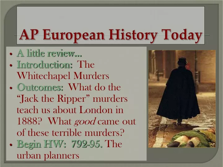 ap european history today