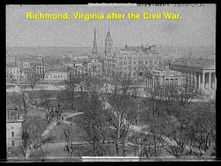Richmond, Virginia after the Civil War.