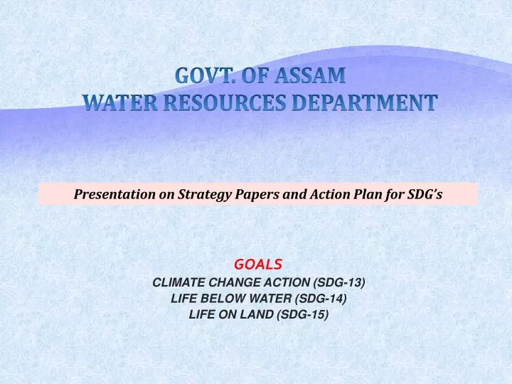 govt of assam water resources department