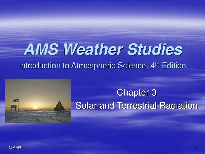 ams weather studies introduction to atmospheric science 4 th edition