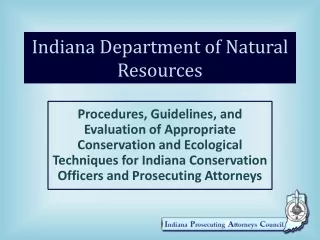 Indiana Department of Natural Resources