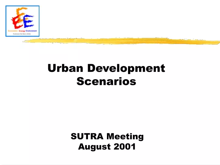 urban development scenarios