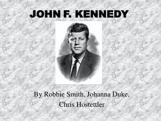 JOHN F. KENNEDY