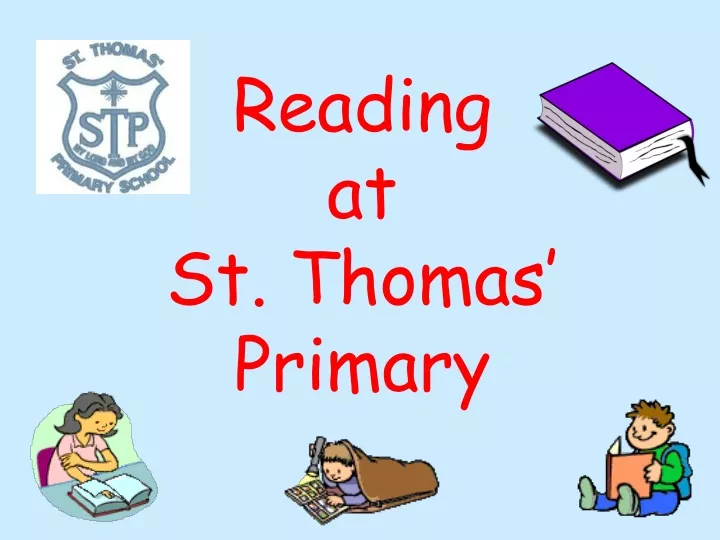 reading at st thomas primary