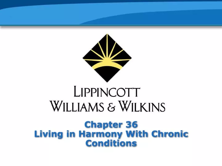 chapter 36 living in harmony with chronic conditions