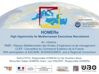 HOMERe High Opportunity for Mediterranean Executives Recruitment