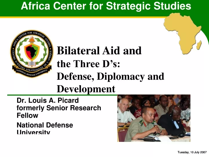 africa center for strategic studies