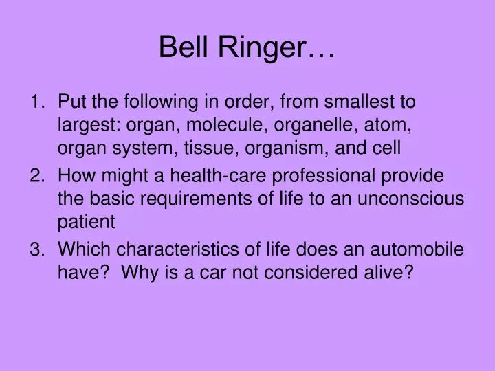 bell ringer