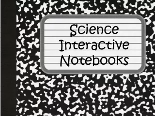 Science Interactive Notebooks