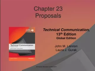 Chapter 23 Proposals