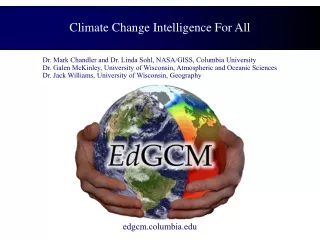 Climate Change Intelligence For All