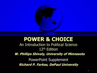 PowerPoint Supplement Richard P. Farkas, DePaul University