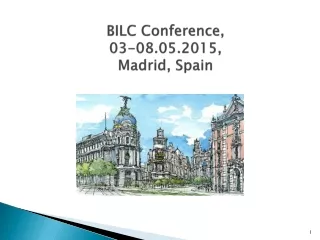 BILC Conference, 03-08.05.2015, Madrid, Spain