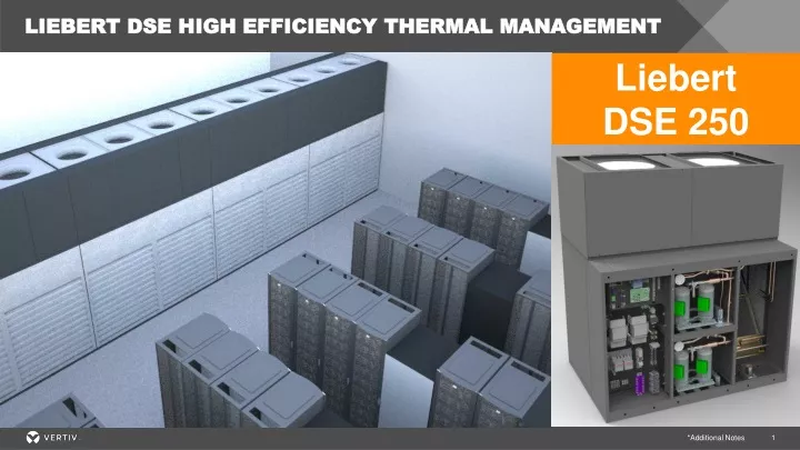 liebert dse high efficiency thermal management
