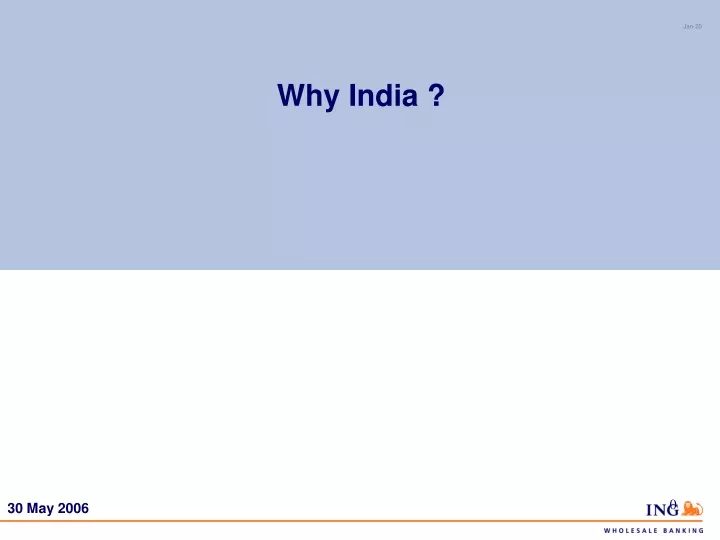 why india