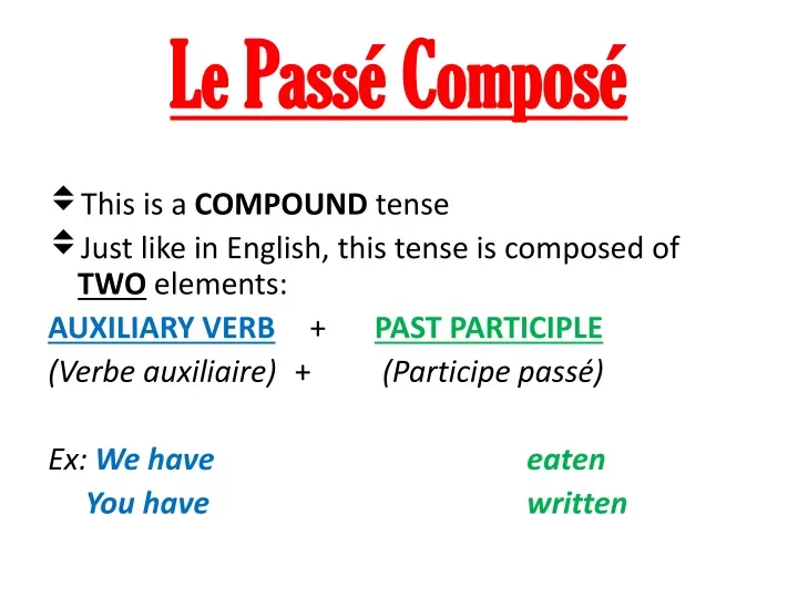 le pass compos