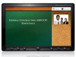 Federal Contracting (OFCCP) Essentials