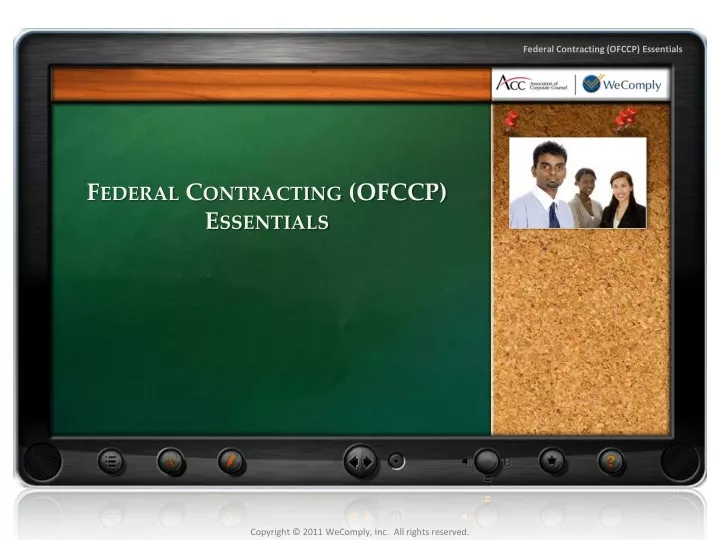 federal contracting ofccp essentials