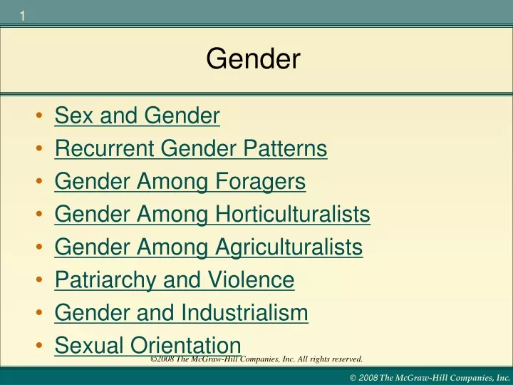 gender