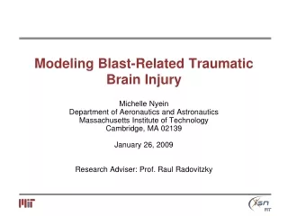 Modeling Blast-Related Traumatic Brain Injury