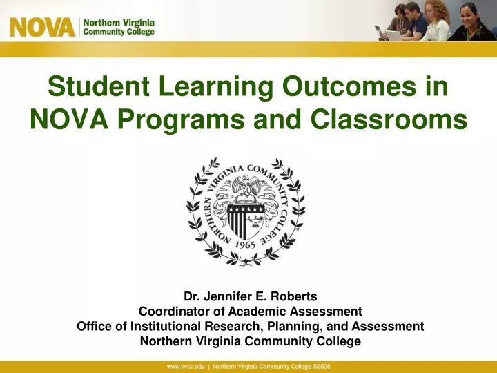 student learning outcomes in nova programs and classrooms