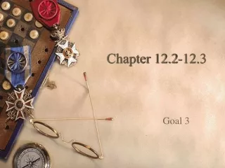 Chapter 12.2-12.3