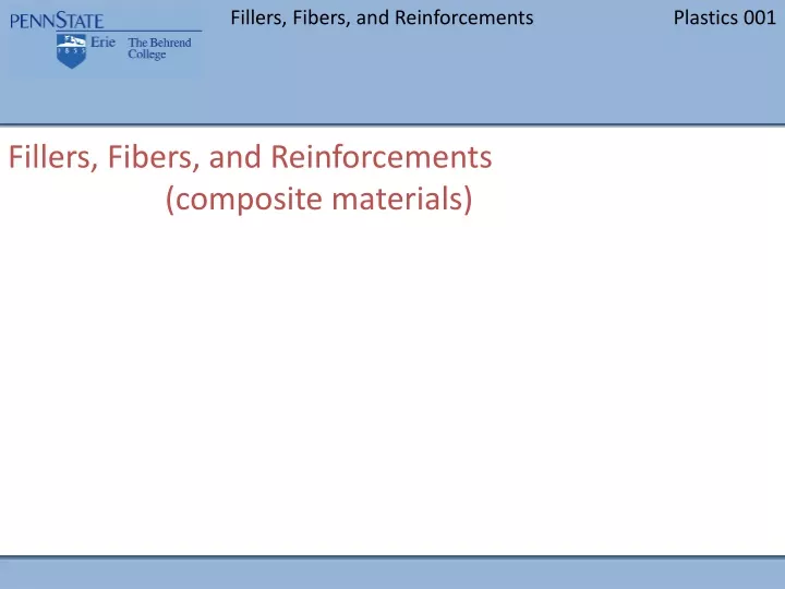 fillers fibers and reinforcements composite materials